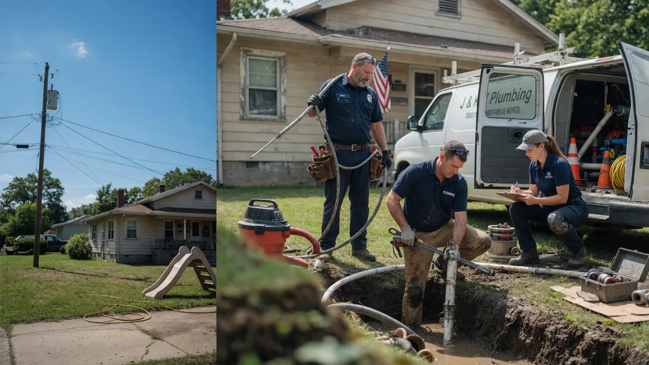 Drain Cleaning in Hustle, VA near me